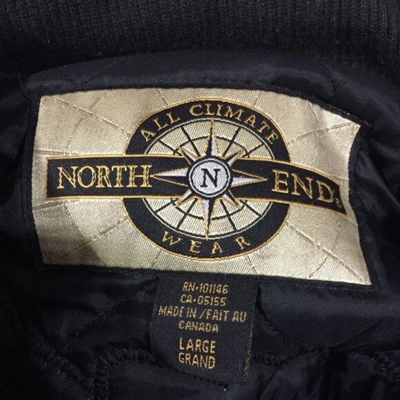 VINTAGE NORTH END BOMBER JACKETS SIZE L - Picture 8 of 10